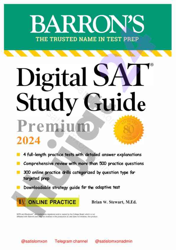 Comprehensive sat practice tests and review guide
