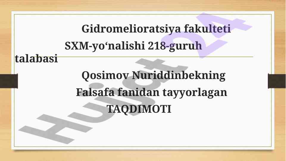 Globallashuv tushunchasi va xususiyatlari