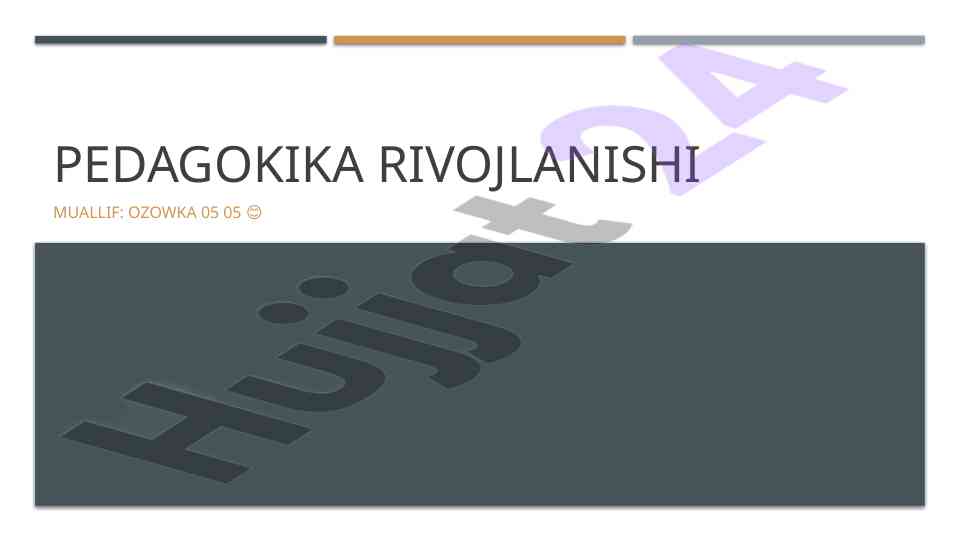 O'zbekiston ta'limining tarixiy rivojlanishi