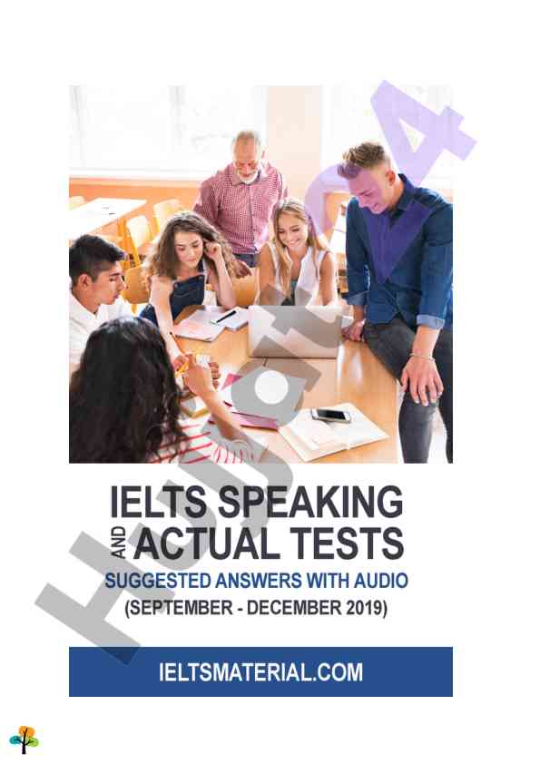 Model javoblar bilish uchun ielts speaking modul