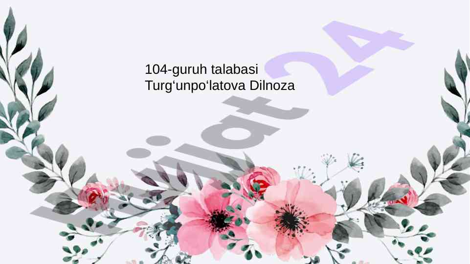 Psixik rivojlanish xususiyatlari o'smirlik davrida