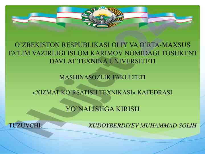 Avtomobil boshqarish mexanizmi vazifasi va tuziilishi