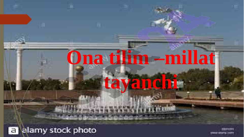 O‘zbek tilining davlat tili sifatidagi roli