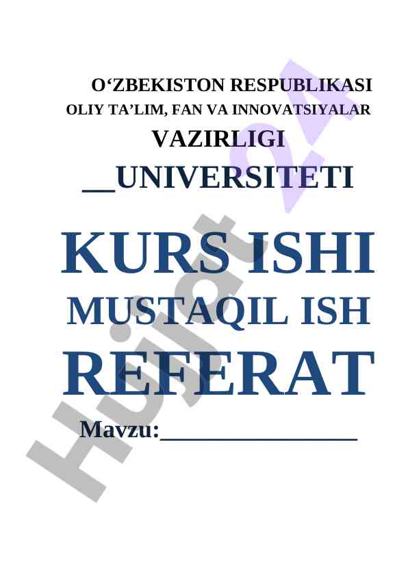 EKSREMUMGA TEKSHIRISHNI O’RGANISH