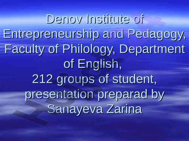 Describing people personality presentation overview