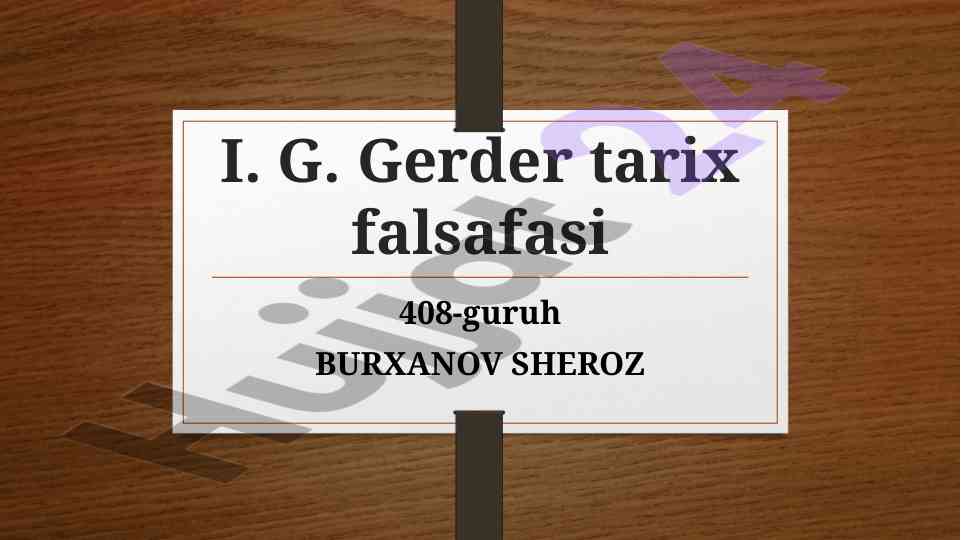 Tarix falsafasi va insoniyatning rivojlanishi