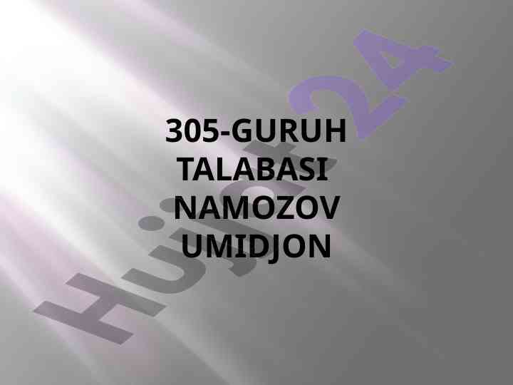 Organizmni chiniqtirish jarayonlari va usullari
