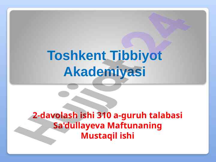 Sintigrafiya va uning turlari haqida ma'lumot
