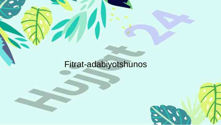 Abdurauf fitratning hayoti va ijodi