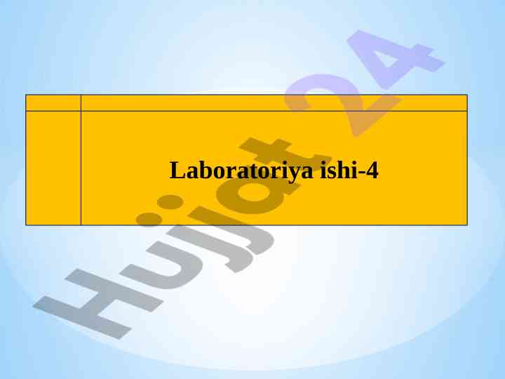 Avtomatlashtirilgan axborot tizimlari tuzilishi