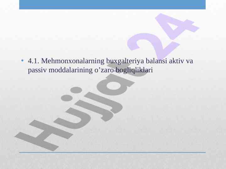 Buxgalteriya balansining tahlili va ahamiyati