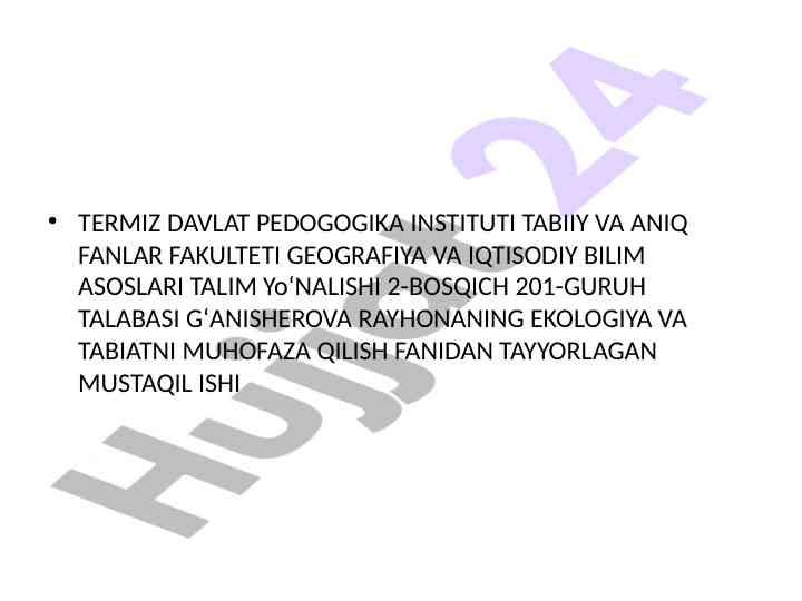 Urbanizatsiya va aholi salomatligi tahlili