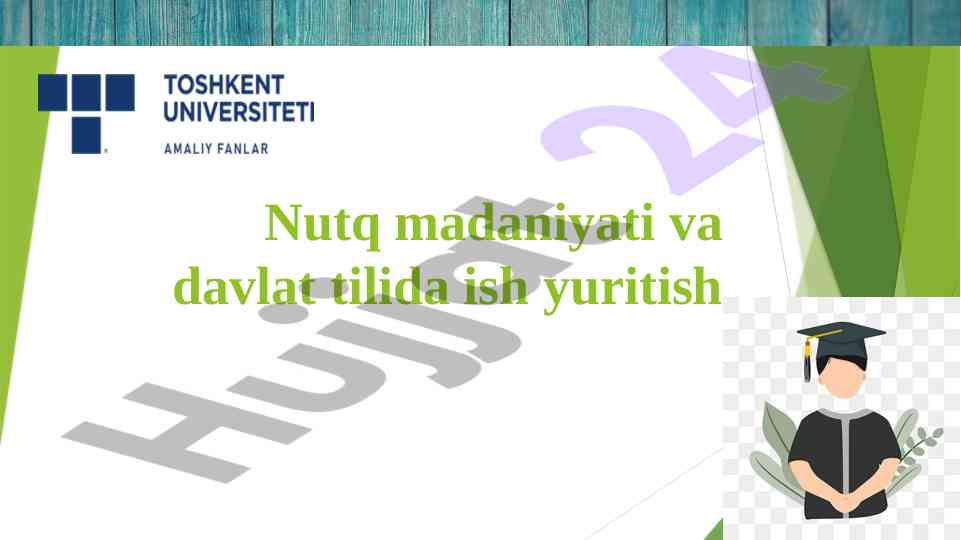 Tilning tasviriy vositalari va nutq madaniyati
