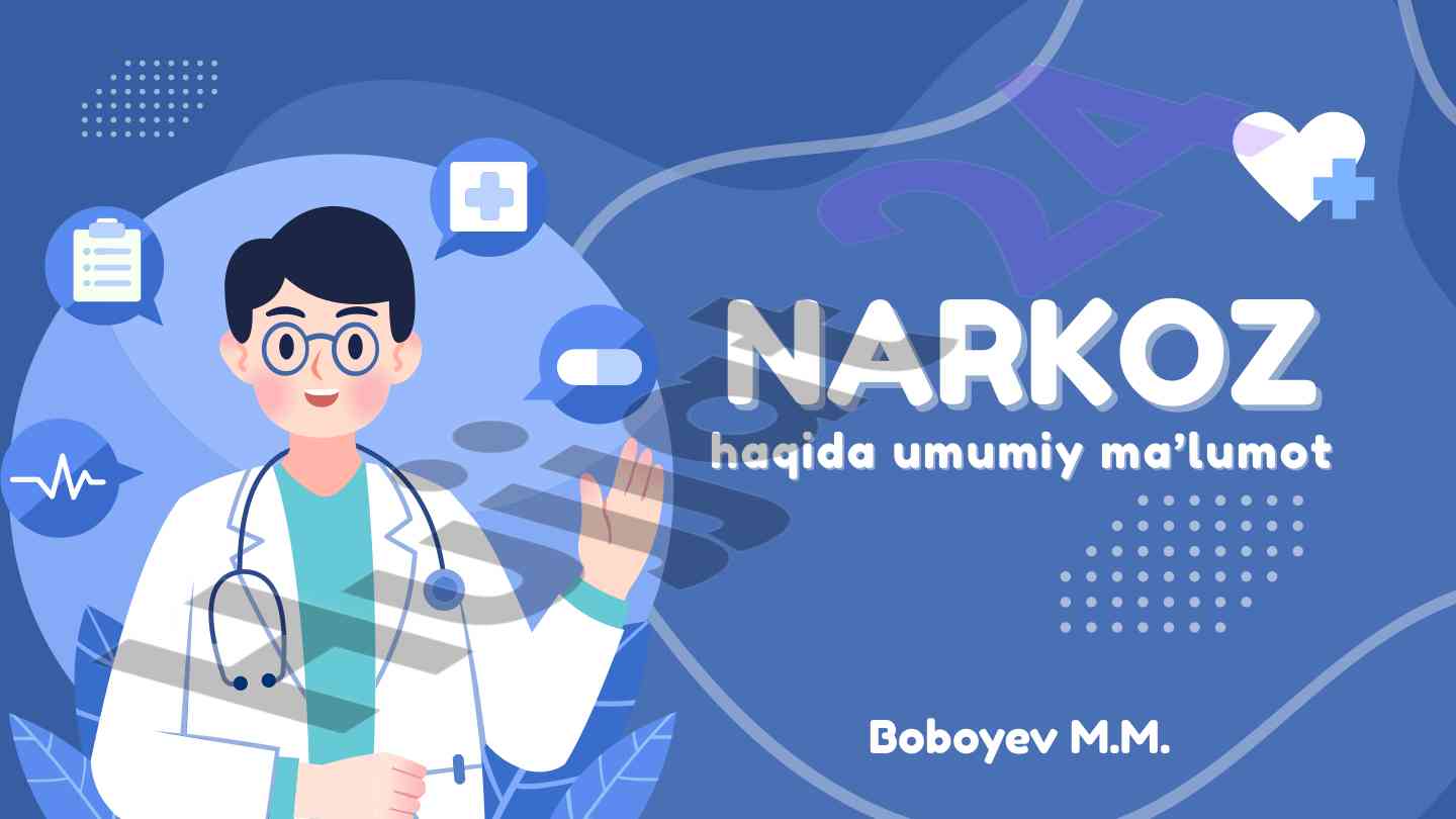 Narkoz turlari va ularning tibbiyotdagi oʻrni