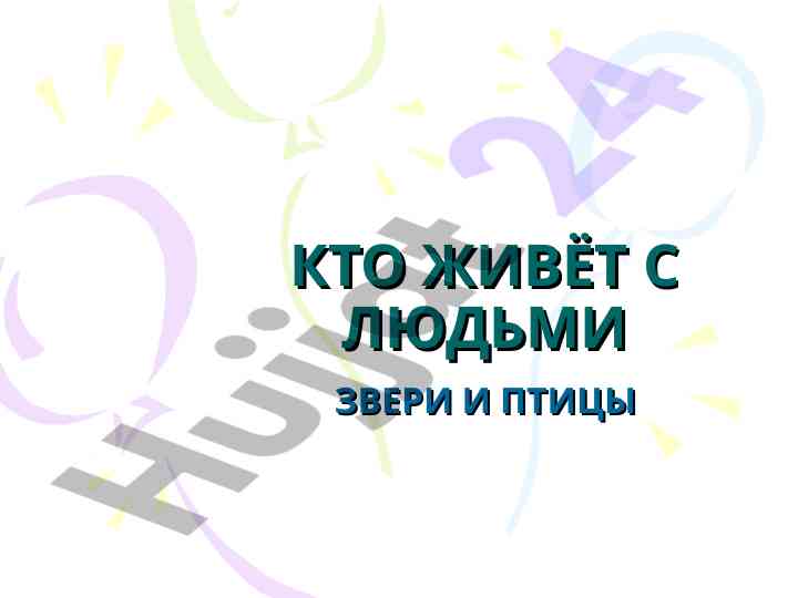 Zhivoti hayvonlarni o‘rganish