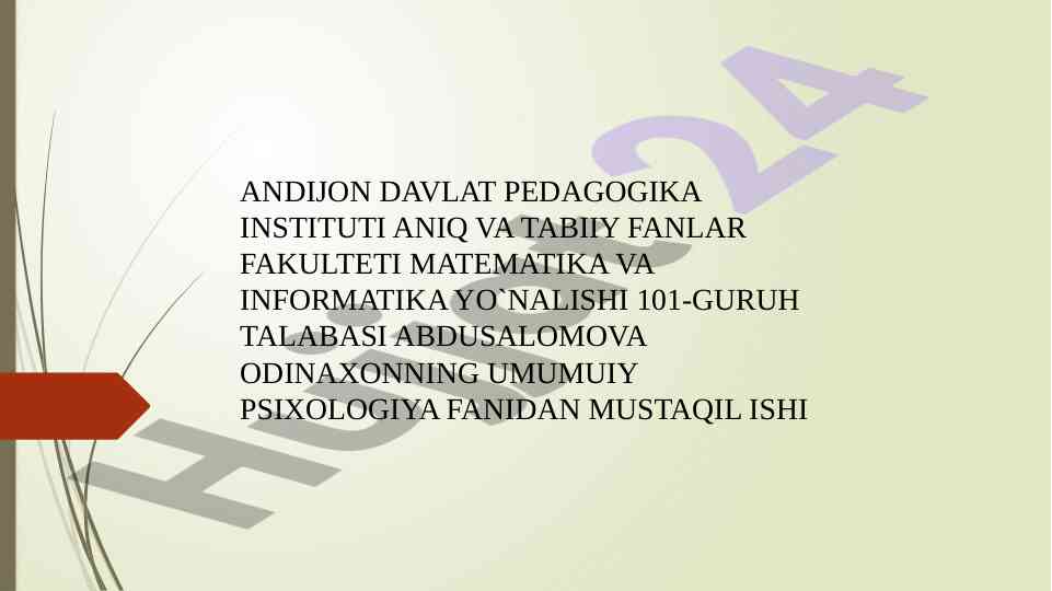 Pedagogik qobiliyatlar haqida tushuncha