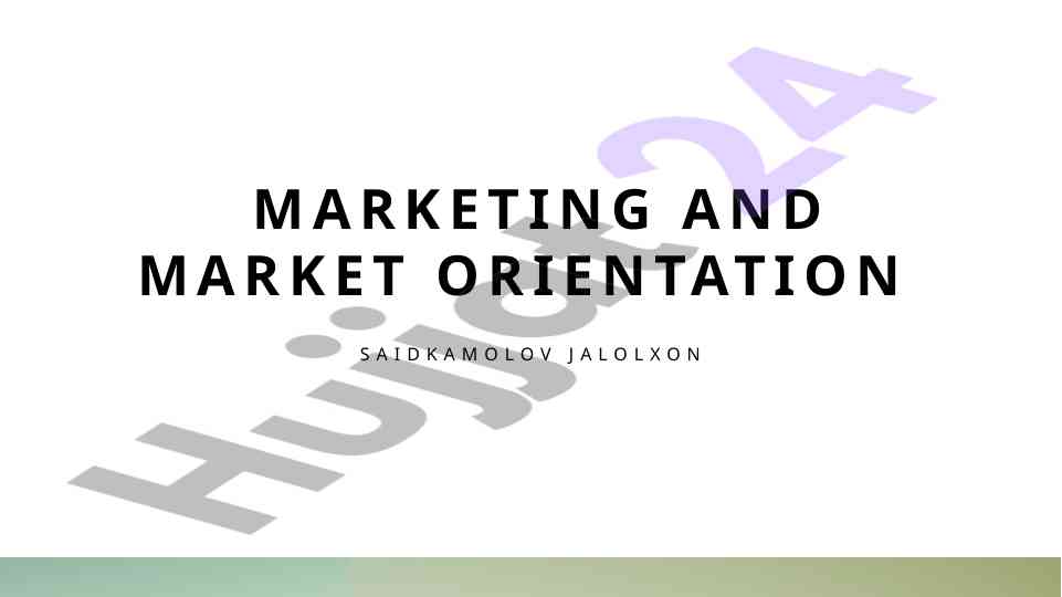 Understanding consumer behavior and market strategies