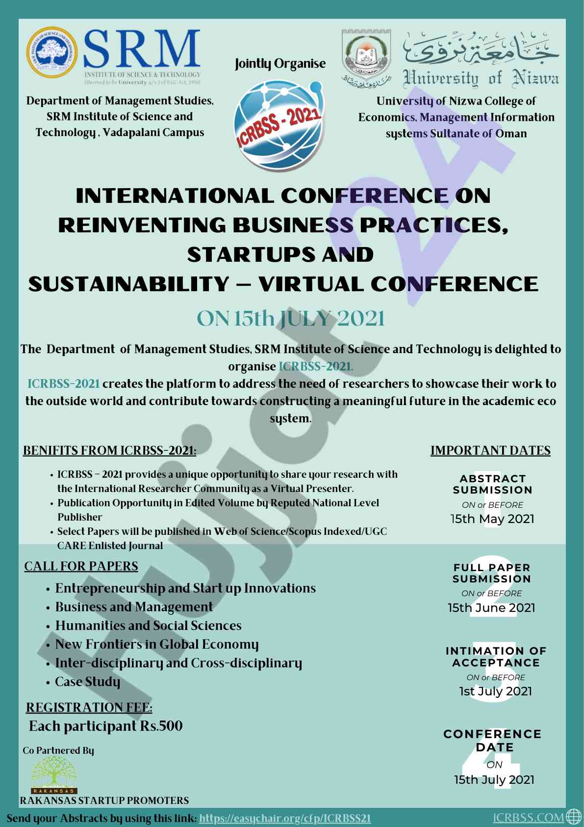 International conference on reinventing business practices