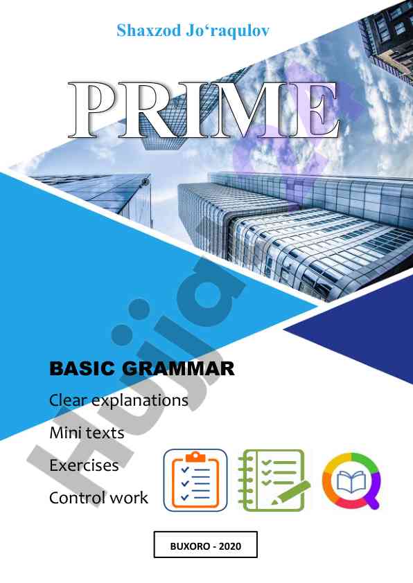 Basic grammar clear explanations for language learning