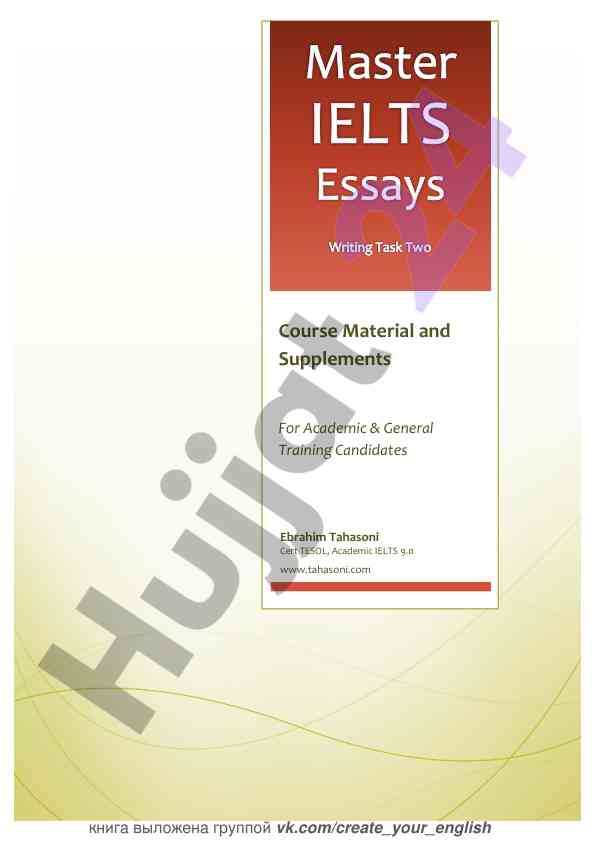 Master ielts essays writing task two overview