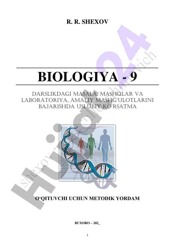 Biologiya 9 darslikdagi laboratoriya mashg‘ulotlari
