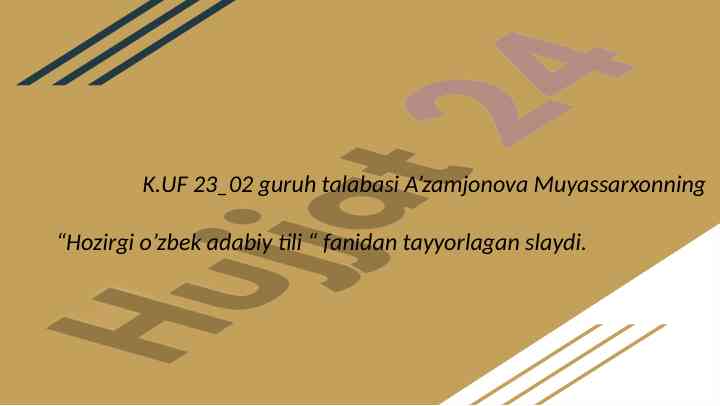 Hozirgi o’zbek adabiy tili: qo’shma gaplar