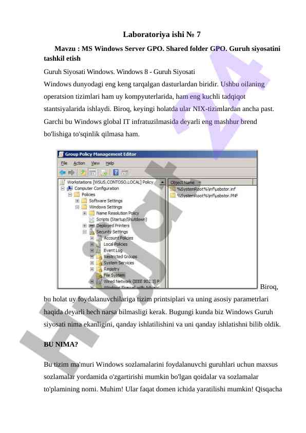 Ms windows server gpo shared folder management