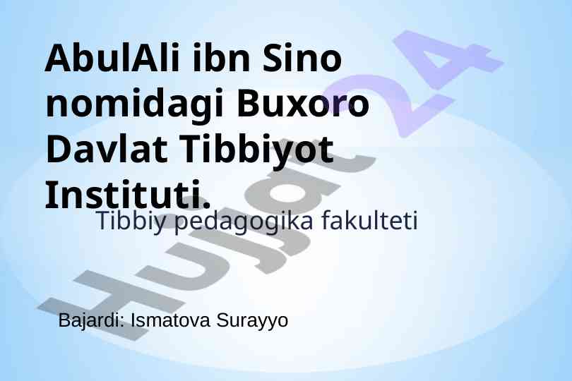 Dvs-sindromi fiziologik xossalari tahlili