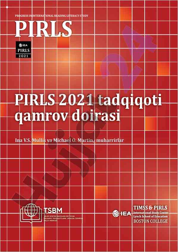 Pirls 2021 tadqiqoti qamrov doirasi va tahlili