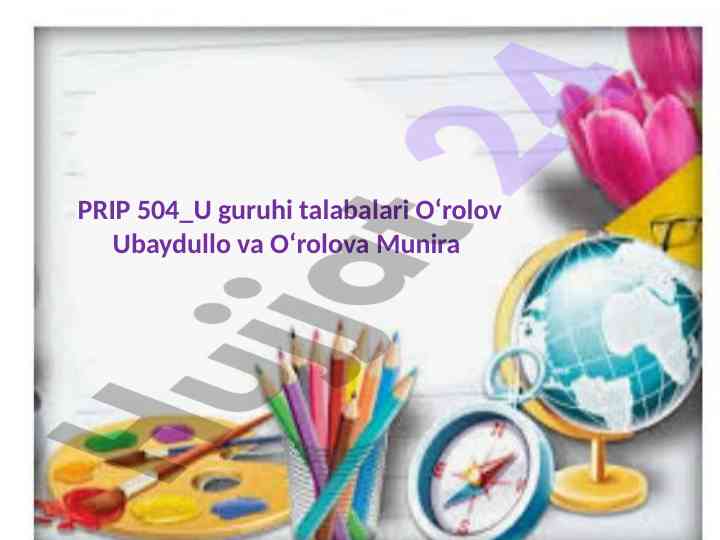 Matematika darslari: qo‘shish va mustaqil ish