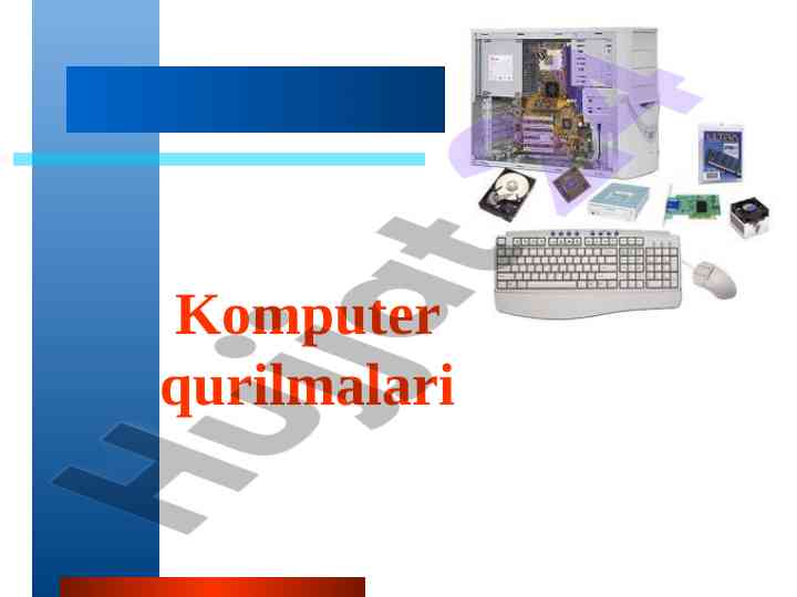 Komputer qurilmalarining mikroprotcessorlari tahlili
