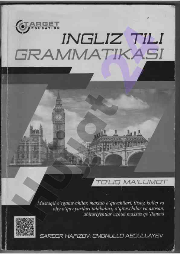 Ingliz tili grammatikasi mustaqil o‘rganuvchilar uchun