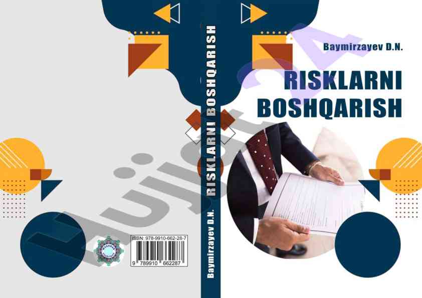 Risklarni boshqarish o‘quv qo‘llanmasi