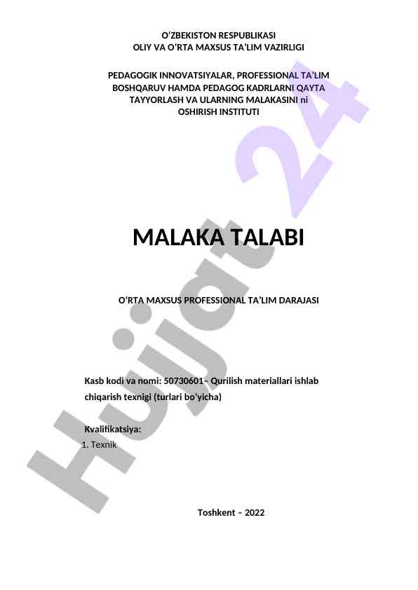 Pedagogik innovatsiyalar va professional ta’lim