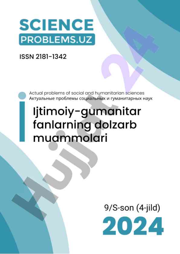 Ijtimoiy-gumanitar fanlarning dolzarb muammolari
