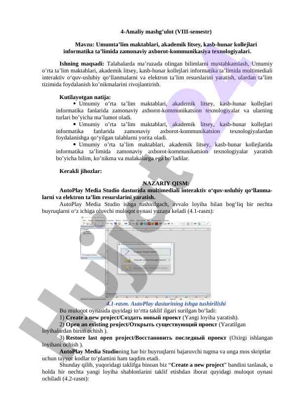 Zamonaviy axborot-kommunikatsiya texnologiyalari