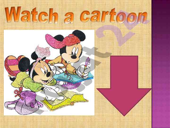 Lesson on cartoon heroes and descriptions