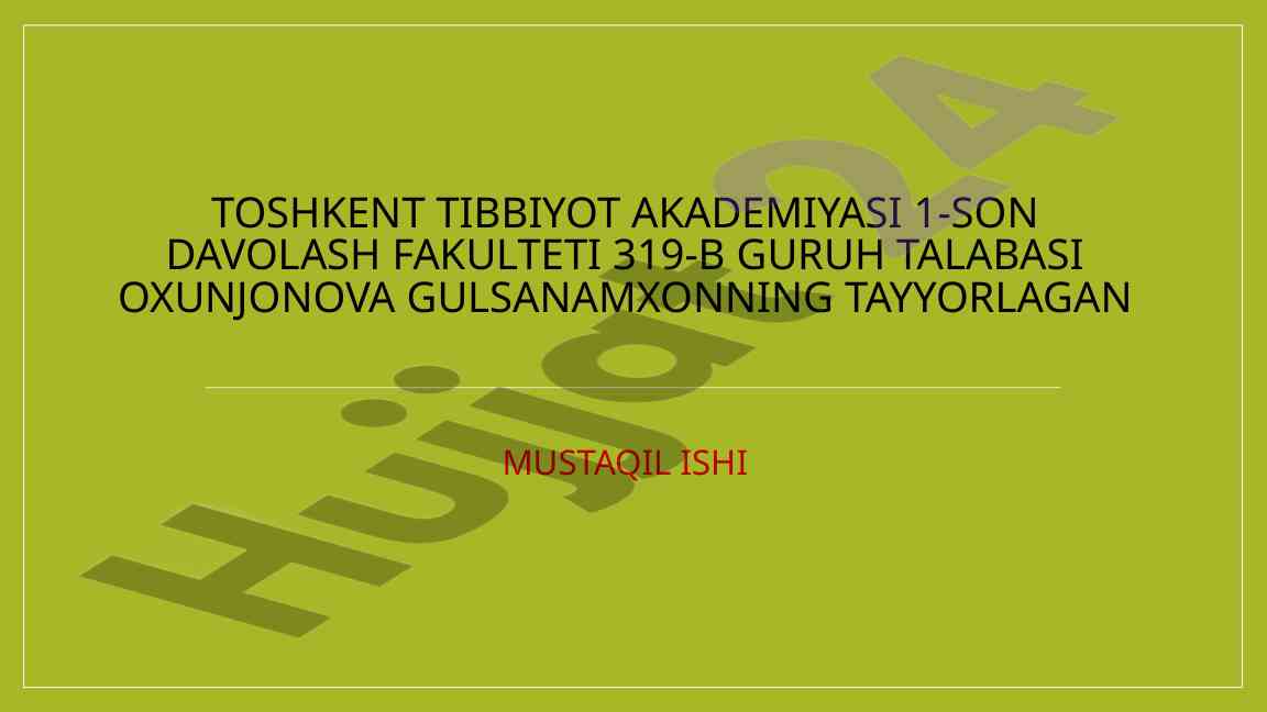 Anafilaktik shok sabablari va birinchi yordam