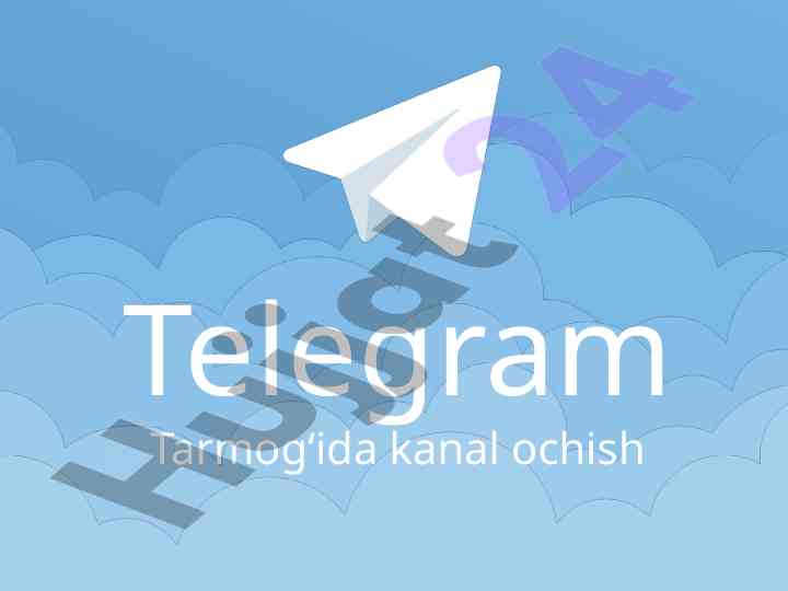 Telegram tarmog‘ida kanal ochish qoidalari