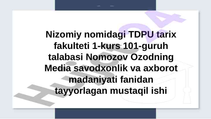 Axborotlashgan jamiyatning ilmiy talqini