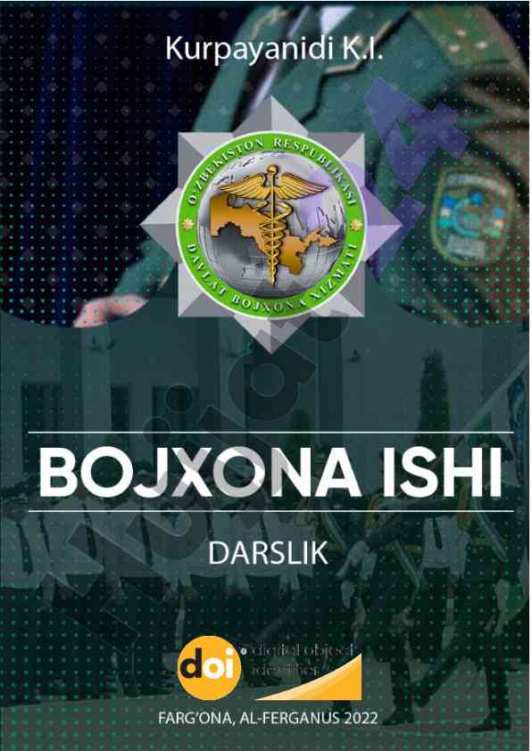 Bojxona tizimi va qonunchilik darsligi