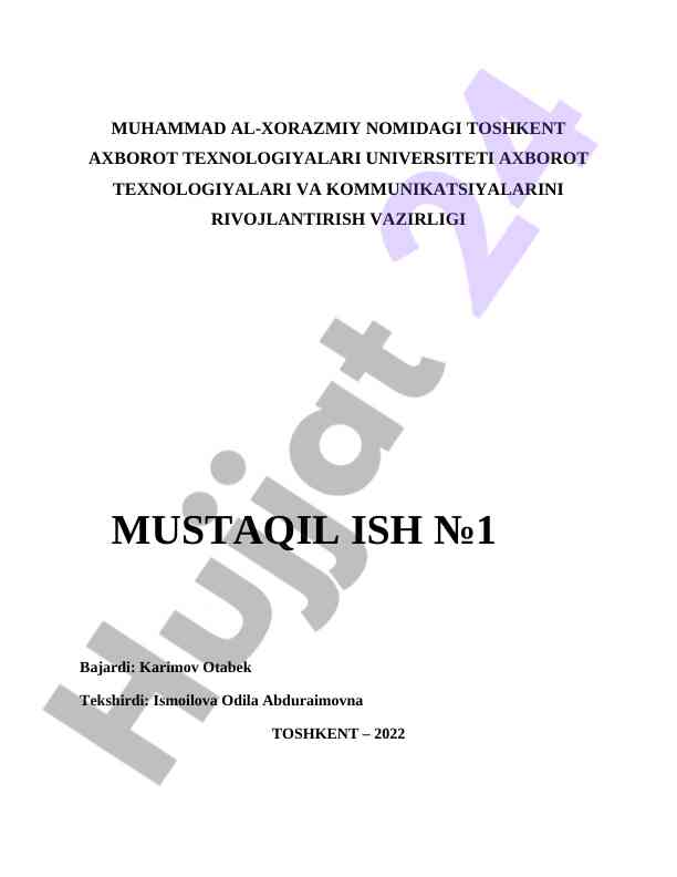 Talab funksiyasini qurish va texnologiyalar