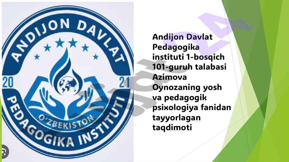 Ijtimoiylashuv muammosi va bola psixik rivojlanishi
