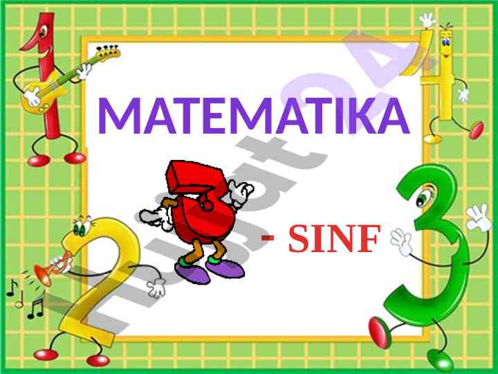 Burchak simmetriyasi mavzusi bilan tanishtirish