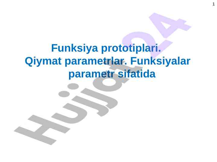 Oformlenie po umolchaniyu va uning asosiy prinsiplari