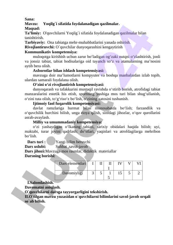 Yoqilg‘i sifatida foydalanadigan qazilmalar