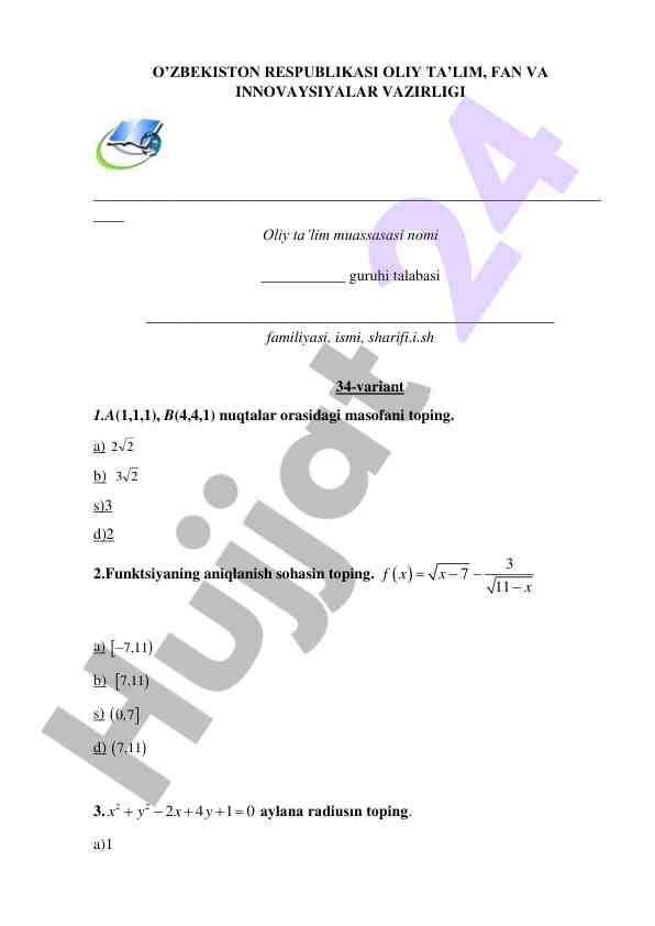 Matematik mushohadalar va funktsiyalar
