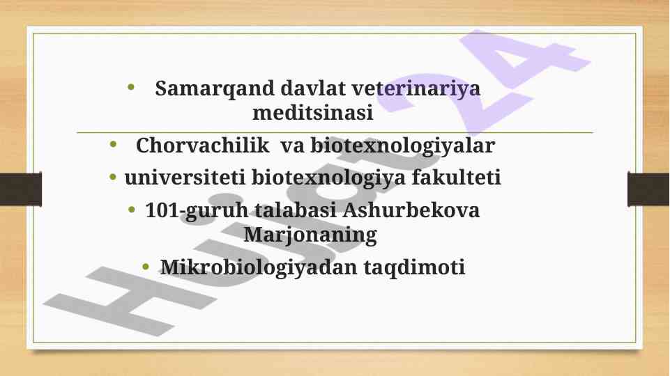 Bakteriyalarni sanoat va qishloq xo‘jaligida ishlatilishi