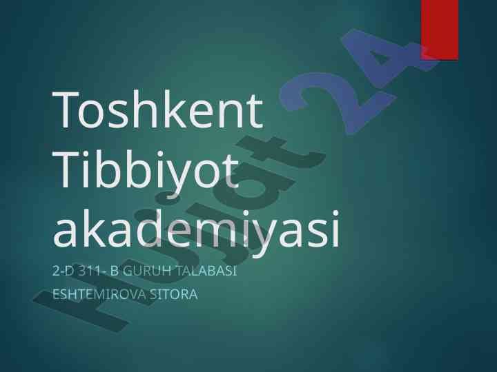 Nikotinzm va uning asoratlari haqida ma'lumotlar