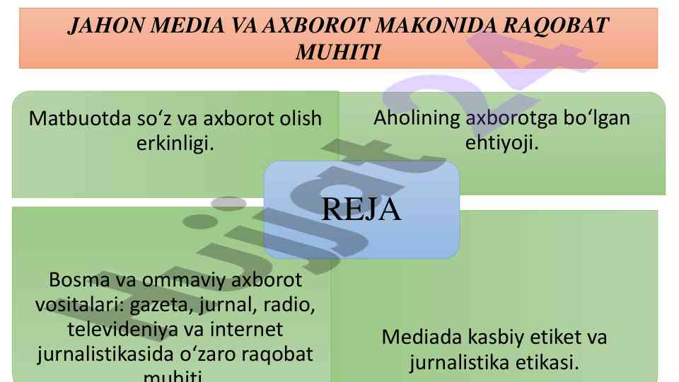 Ommaviy axborot vositalarida erkinlik konseptsiyasi